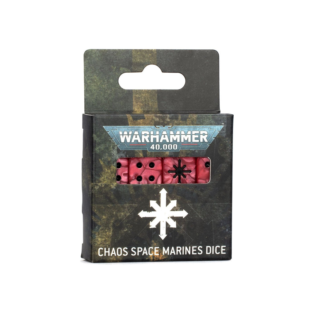 WARHAMMER 40000: CHAOS SPACE MARINES DICE PRE-ORDER