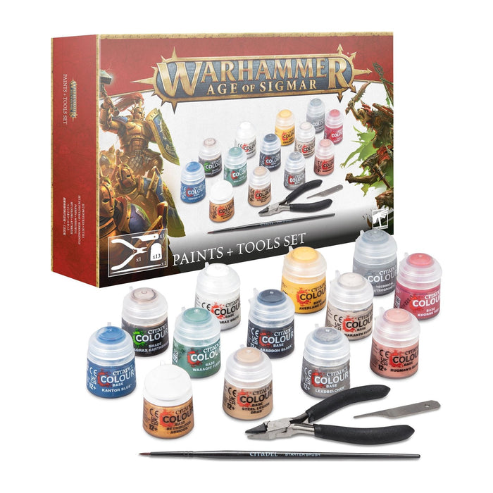 AGE OF SIGMAR PAINTS + TOOLS