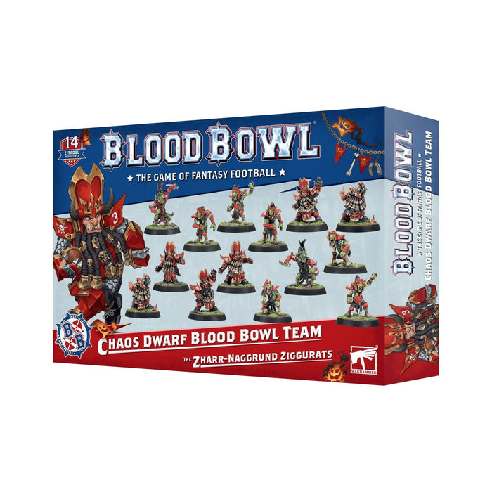 BLOOD BOWL: CHAOS DWARF TEAM