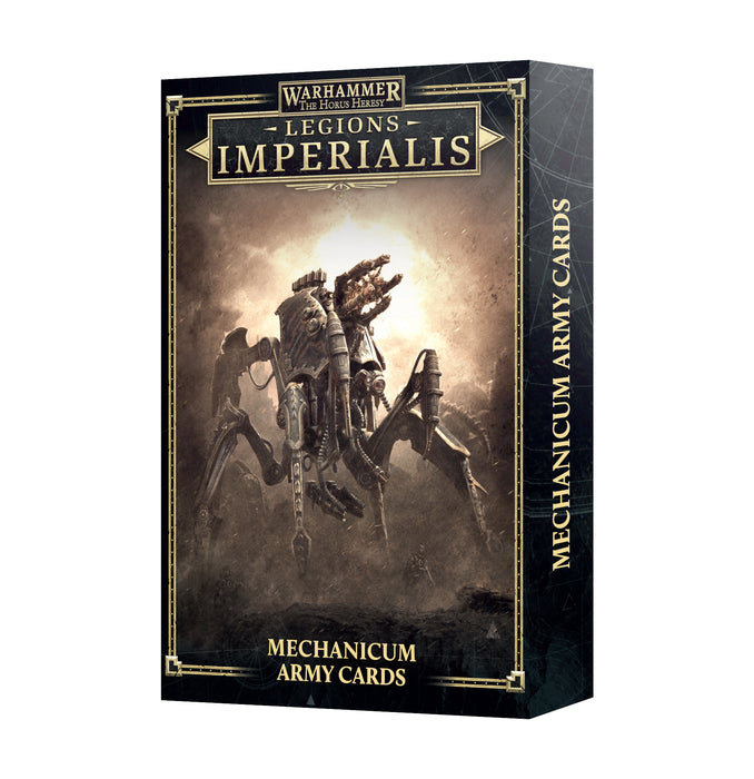 LEGIONS IMPERIALIS: MECHANICUM ARMY LIST CARDS PRE-ORDER