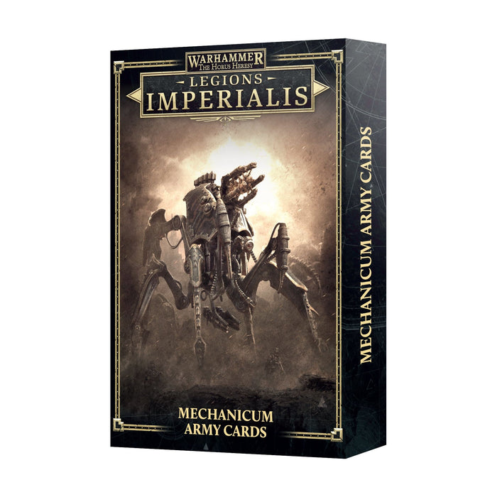 LEGIONS IMPERIALIS: MECHANICUM ARMY LIST CARDS