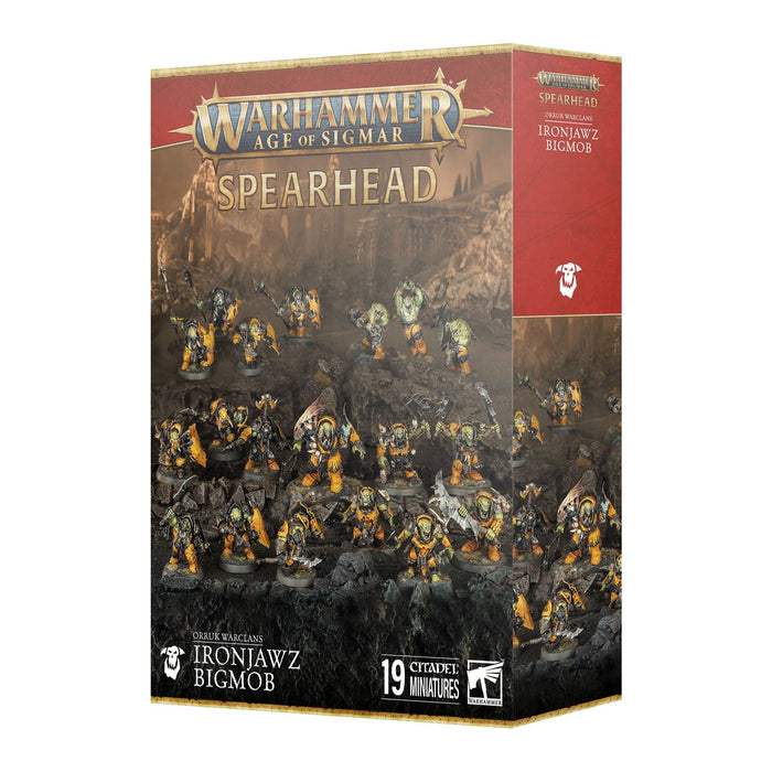 SPEARHEAD:ORRUK WARCLANS IRONJAWZ BIGMOB Pre-Order