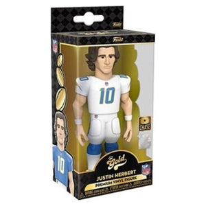 Funko POP! GOLD 5" NFL CHARGERS JUSTIN HERBERT CHASE - Tistaminis