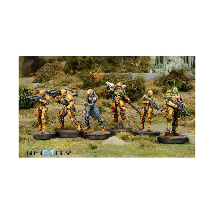 Infinity: Yu Jing Invincible Army Sectorial Starter Pack New - Tistaminis