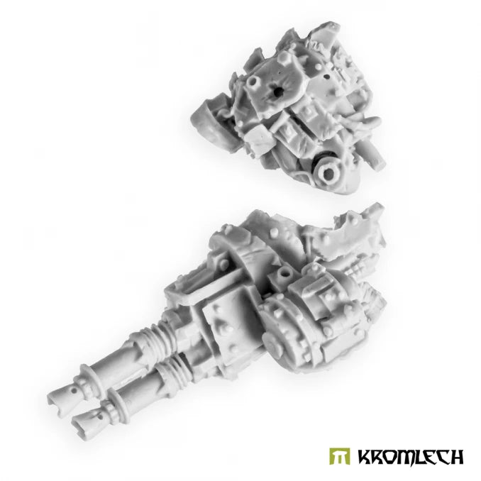 Kromlech Juggernaut Mecha-Armour - Left Machine Gun New