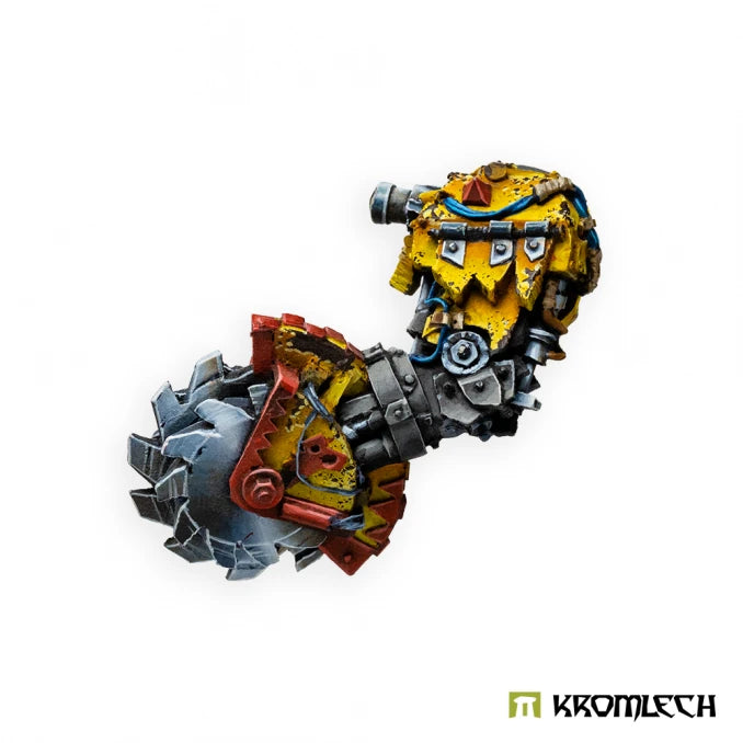 Kromlech Juggernaut Mecha-Armour - Left Mega Buzzsaw New