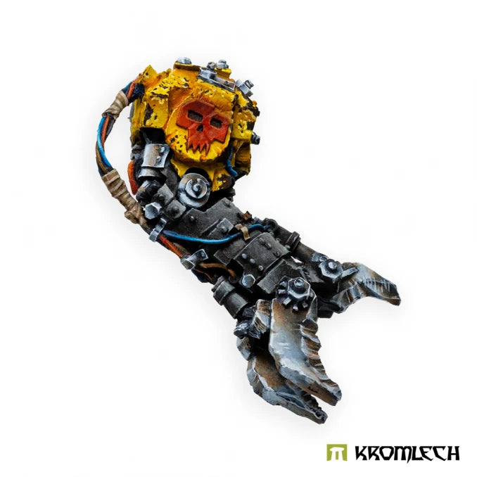 Kromlech Juggernaut Mecha-Armour - Right Open Crusher New