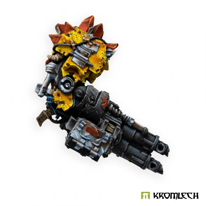 Kromlech Juggernaut Mecha-Armour - Right Twin linked Machine Gun New