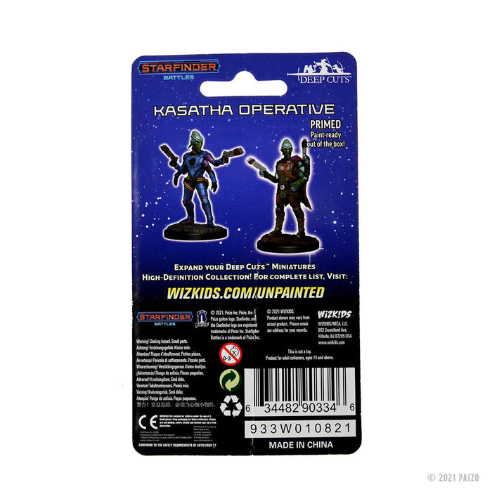 STARFINDER UNPAINTED MINIS WV15 KASATHA OPERATIVE New - Tistaminis