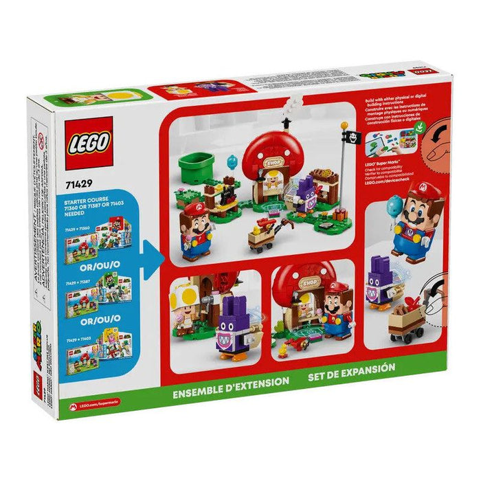 LEGO 71429 Nabbit at Toad's Shop Expansion Set