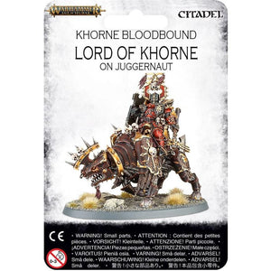 Warhammer Warriors of Chaos Lord of Khorne on Juggernaut New - Tistaminis