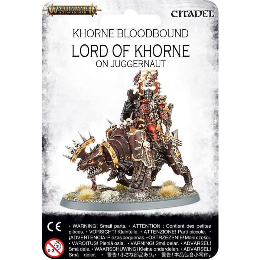 KHORNE BLOODBOUND LORD OF KHORNE ON JUGGERNAUT