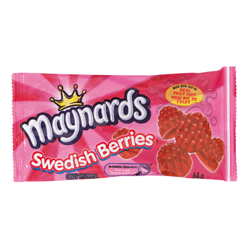 Maynards Swedish Berries (64g) - Tistaminis