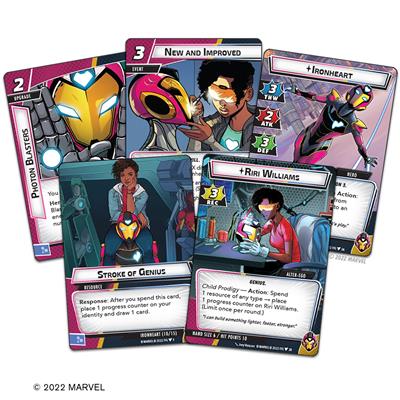 Marvel Champions LCG: Ironheart Hero Pack New - Tistaminis