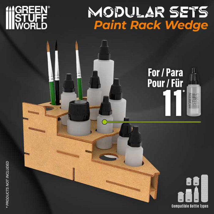 Green Stuff World Modular Paint Rack - WEDGE