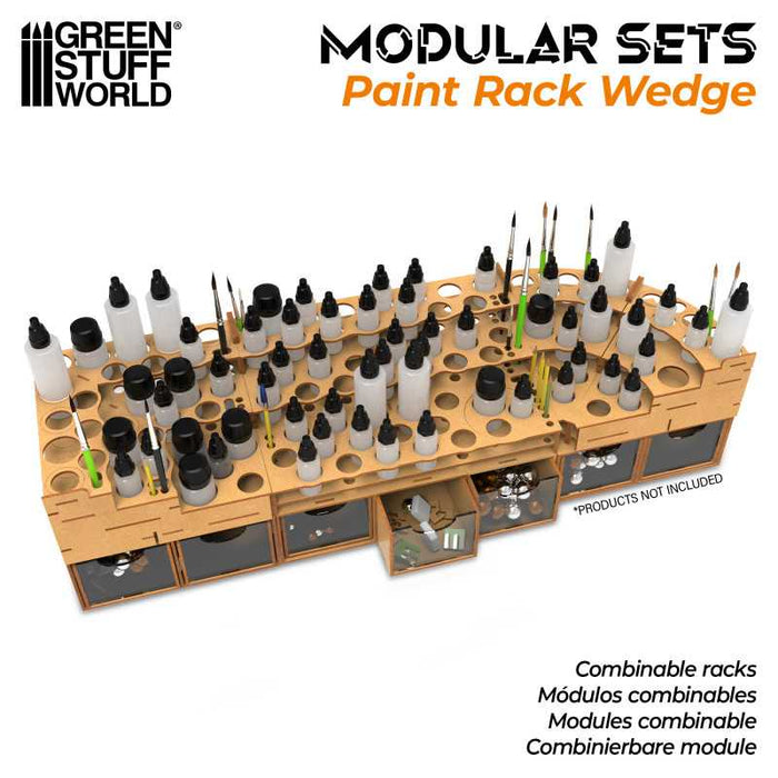 Green Stuff World Modular Paint Rack - WEDGE