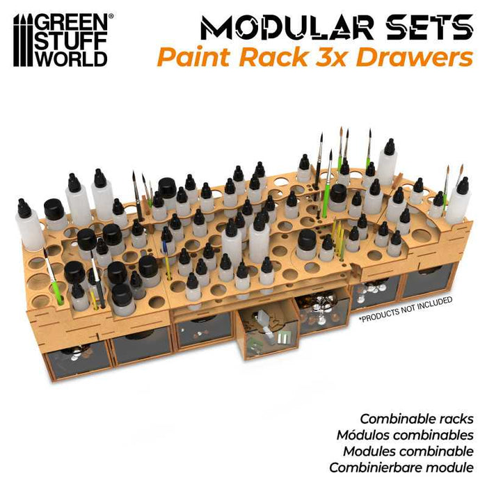 Green Stuff World Modular Set 3x Drawers