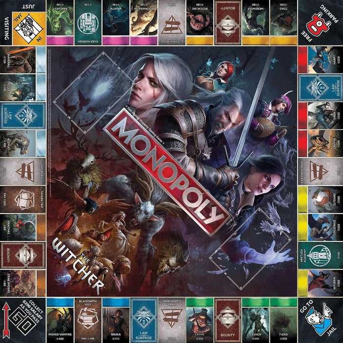 MONOPOLY THE WITCHER New