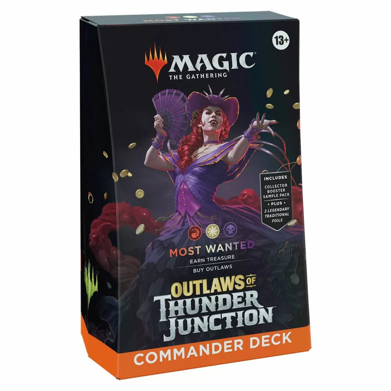 Magic the Gathering: Outlaws of Thunder Junction Commander Deck  - Most Wanted Apr-19 Pre-Order - Tistaminis