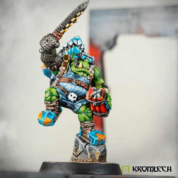 Kromlech Orc Storm Riderz Arms with Explosives (5) New