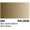 Vallejo Surface Primer Acrylic- German Green Brown RAL 8000 60ml - Tistaminis
