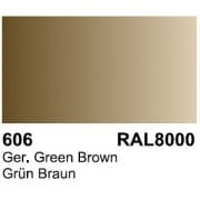Vallejo Surface Primer Acrylic- German Green Brown RAL 8000 60ml - Tistaminis