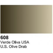 Vallejo Surface Primer Acrylic- U.S. Olive Drab 60ml - Tistaminis