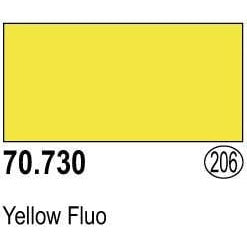 Vallejo Model Colour Paint Yellow Fluorescent (70.730) - Tistaminis