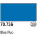 Vallejo Model Colour Paint Blue Fluorescent (70.736) - Tistaminis