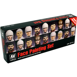 Vallejo Figure Colour Series Paint Set: Face Painting - VAL70119 - Tistaminis