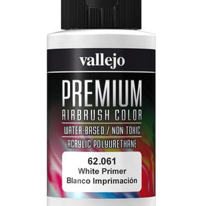 Vallejo Premium Color Paint White Primer - VAL62061 - Tistaminis