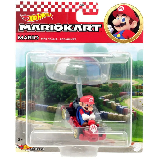 Hot Wheels Mario Kart MARIO Pipe Frame + Parachute - Tistaminis