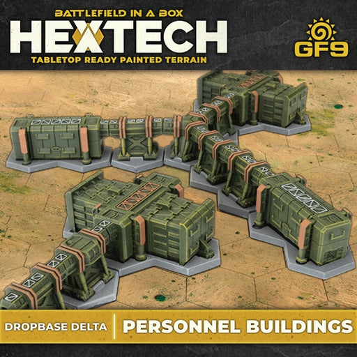 Battletech Dropbase Delta Personnel Buildings (x10) Jul-27 Pre-Order - Tistaminis