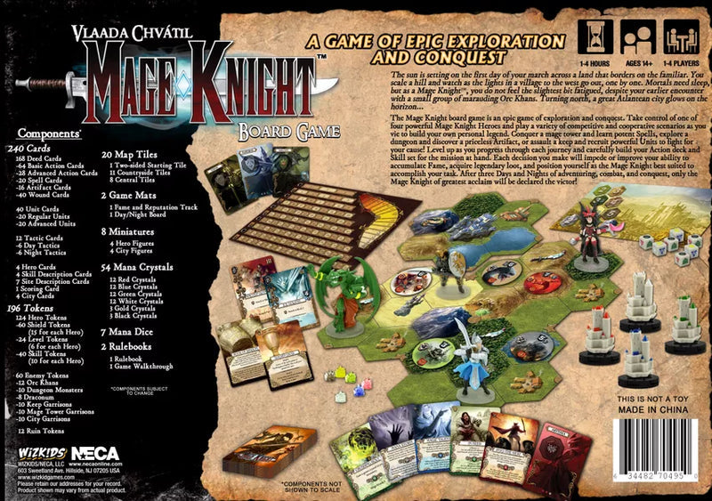 Mage Knight Board Game New