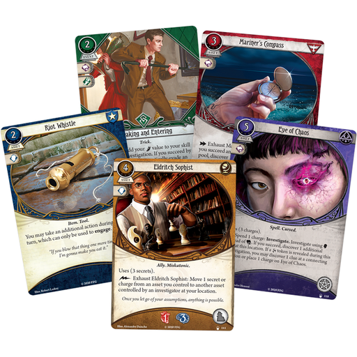 ARKHAM HORROR LCG IN TOO DEEP MYTHOS PACK NEW - Tistaminis