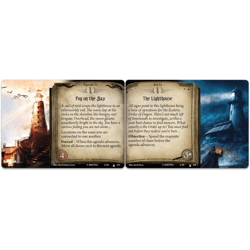 ARKHAM HORROR LCG A LIGHT IN THE FOG MYTHOS PACK NEW - Tistaminis