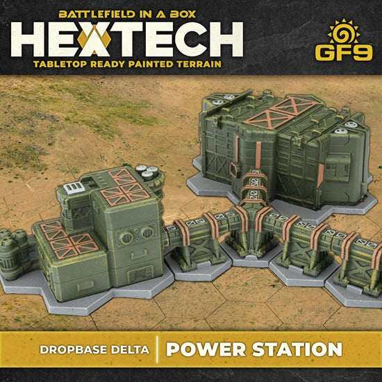 Battletech Dropbase Delta Power Station (x8)