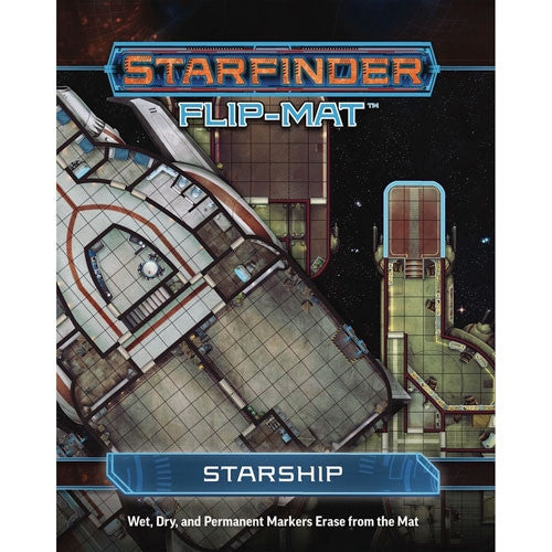 STARFINDER FLIP-MAT STARSHIP New - Tistaminis