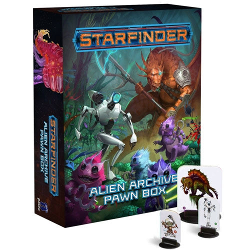 STARFINDER PAWNS: ALIEN ARCHIVE PAWN BOX (6) New - Tistaminis