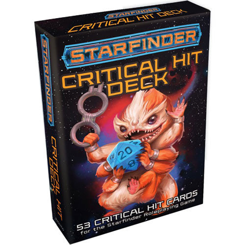 STARFINDER CRITICAL HIT DECK New - Tistaminis