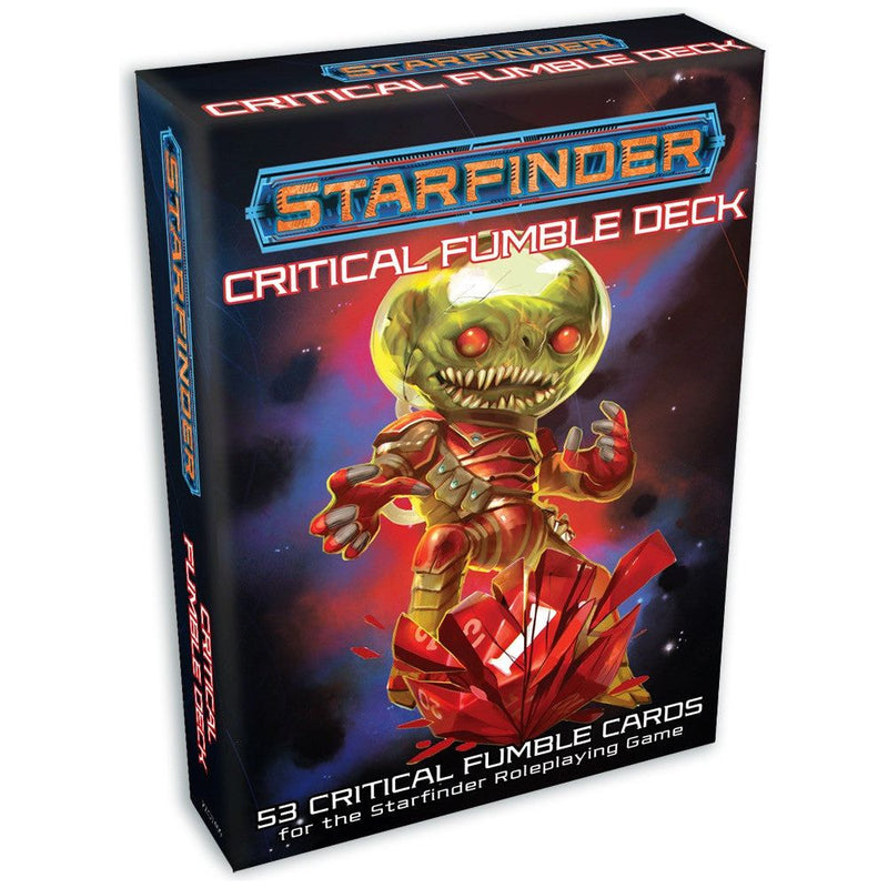 STARFINDER CRITICAL FUMBLE DECK New - Tistaminis