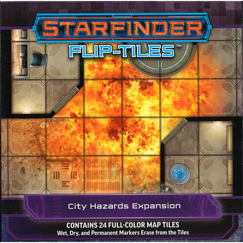 STARFINDER FLIP-TILES: CITY HAZARDS EXPANSION New - Tistaminis