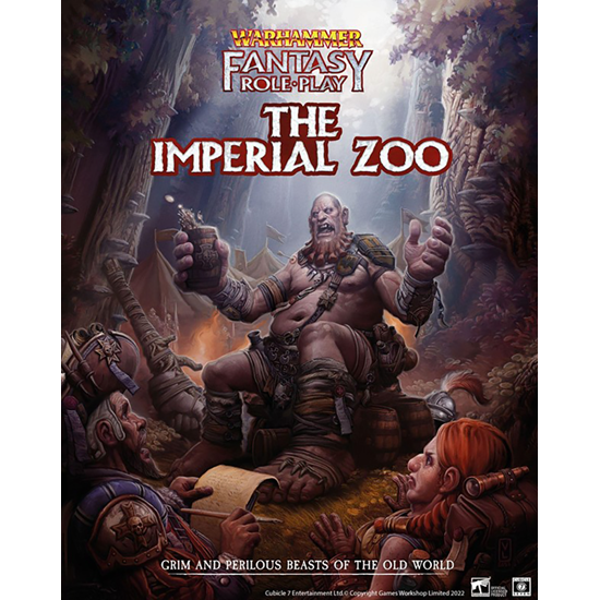 WARHAMMER FANTASY ROLEPLAY - THE IMPERIAL ZOO HC NEW