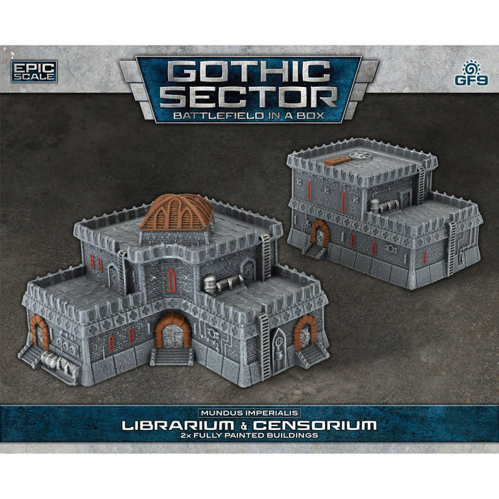 Battlefield in a Box Mundus Imperialis - Librarium & Censorium (x2)