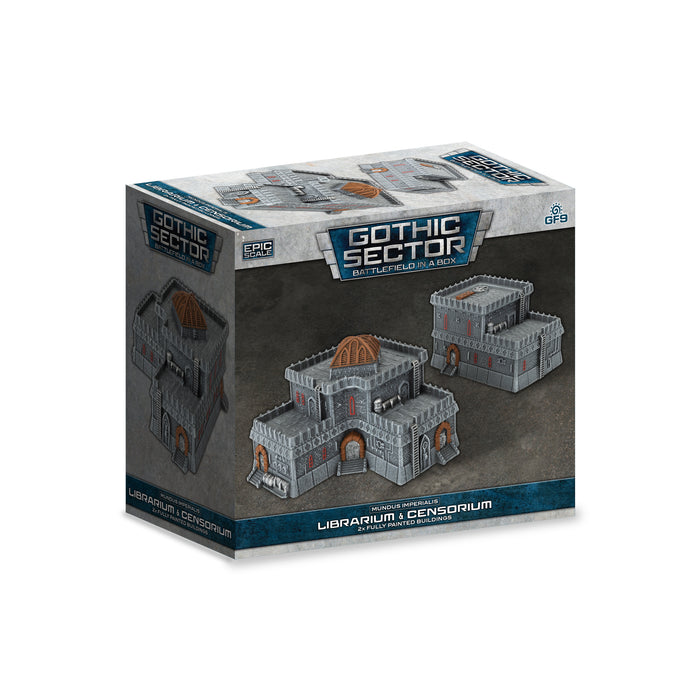 Battlefield in a Box Mundus Imperialis - Librarium & Censorium (x2)