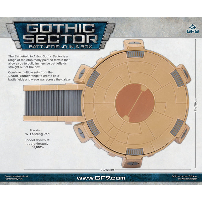 United Frontier Landing Pad (x1)