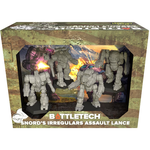 BATTLETECH SNORDS IRREGULARS ASSAULT LANCE - Tistaminis