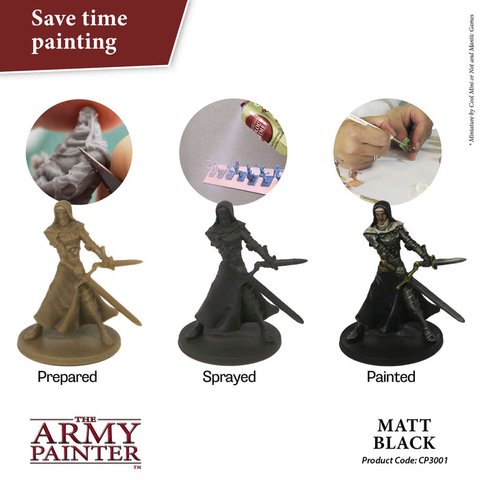 Army Painter Colour Primer - LEATHER BROWN SPRAY