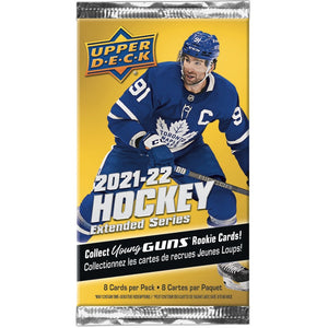 UPPER DECK EXTENDED HOCKEY 21/22 RETAIL New - Tistaminis