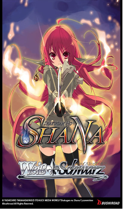 WEISS SCHWARZ SHAKUGAN NO SHANA PREMIUM BOOSTER New